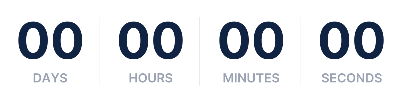 Countdown to Mar 12, 2019 11:55pm